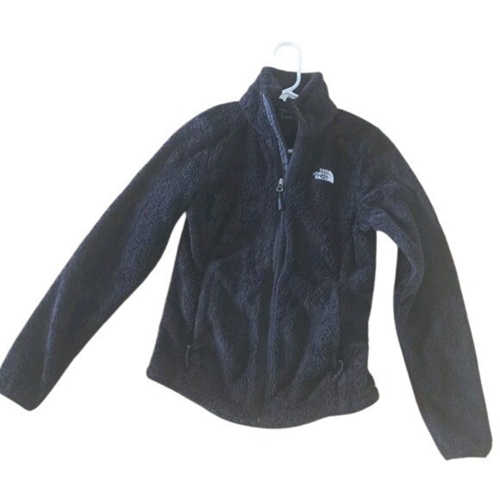 The North Face Womens Fleece Jacket Black Full Zip XS